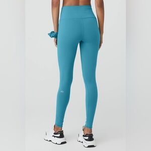ALO Yoga Blue High-Waisted Leggings